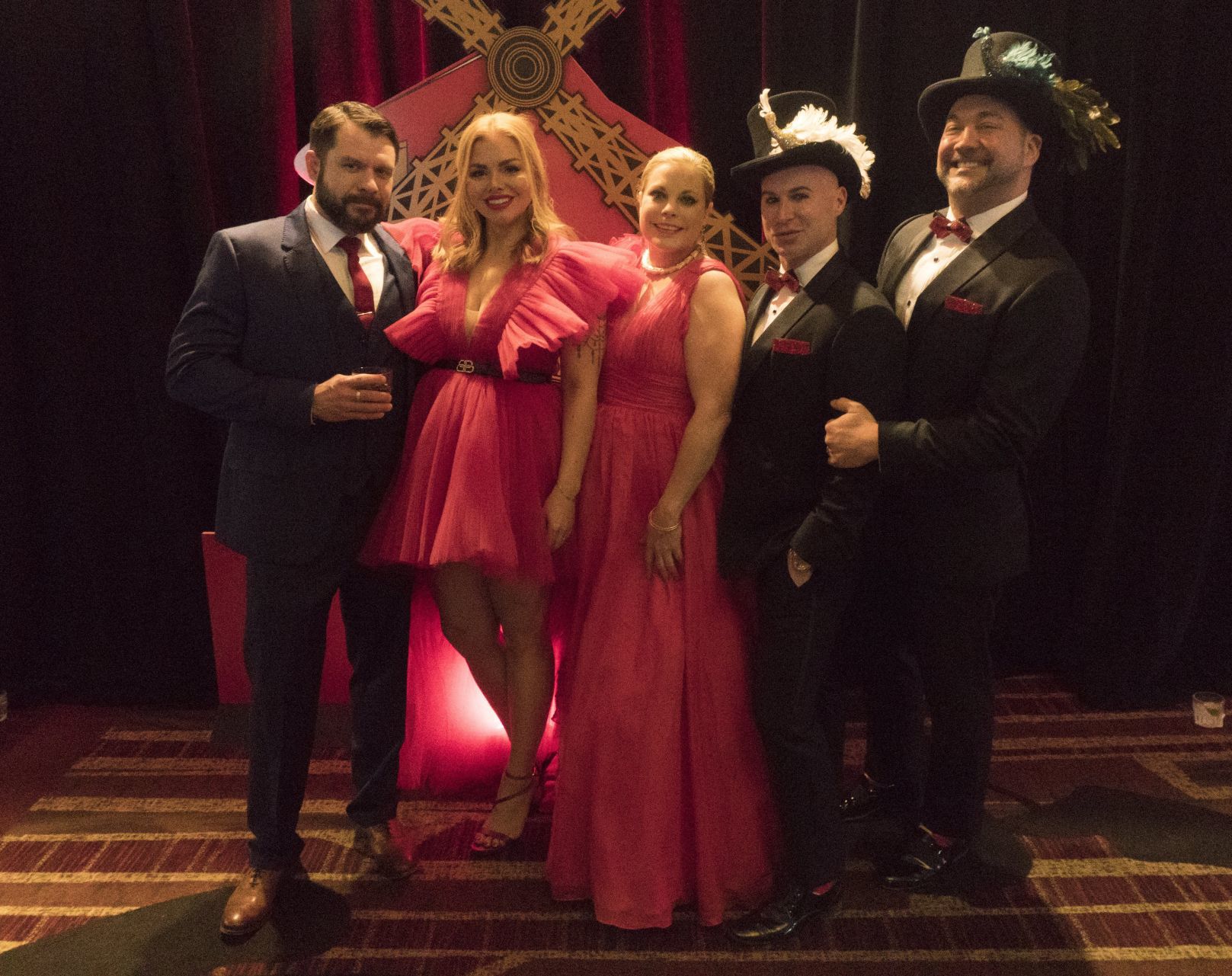 Brian Shreckengost, Megan Pritchard, Kelley Davis, Justin Trabert, Tedd Trabert